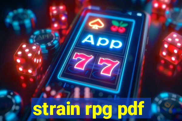 strain rpg pdf